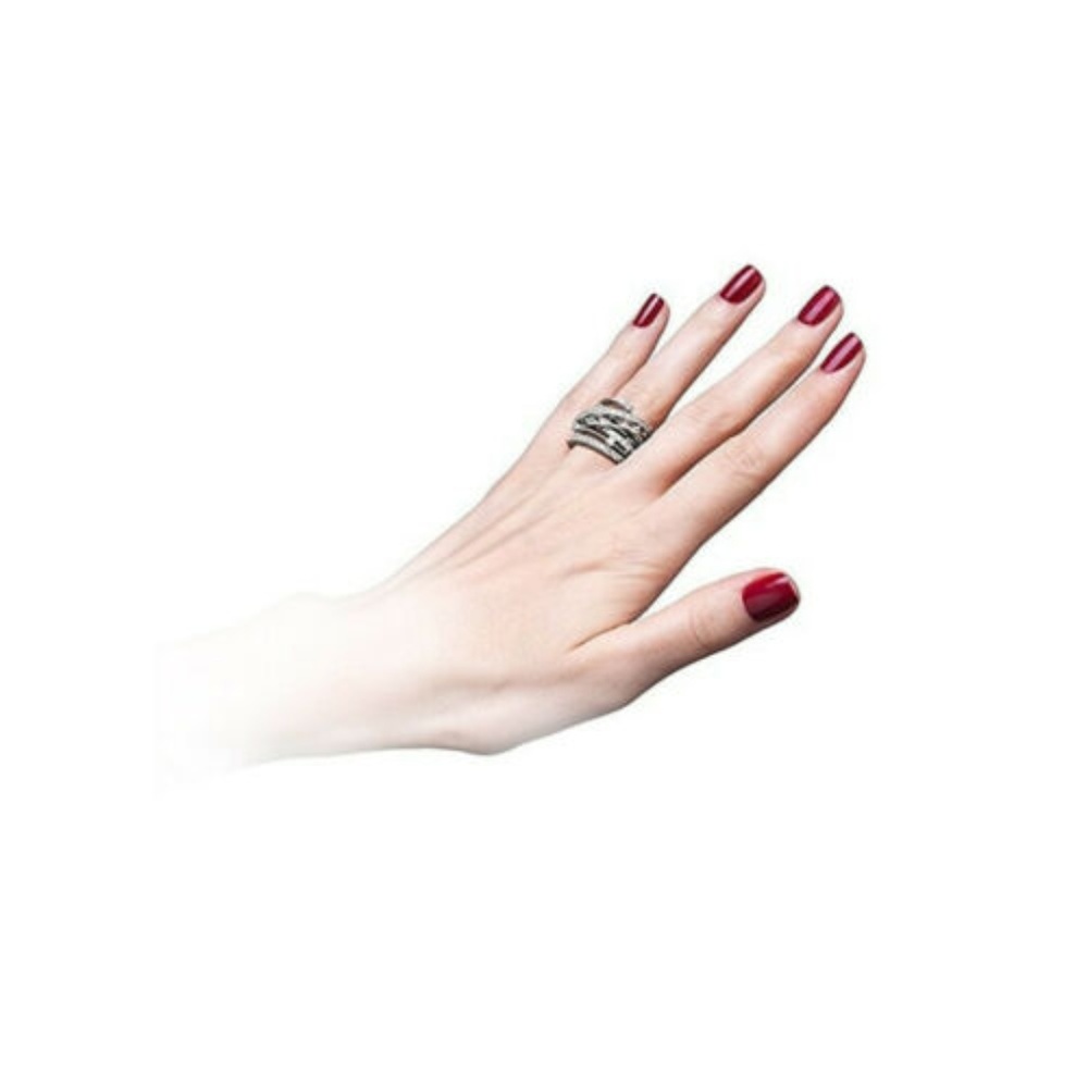 Rose gold 925 Silver Plated Ring New - Picture 4 of 4